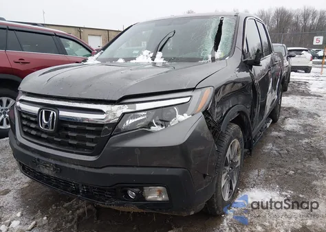 2019 Honda Ridgeline Rtl-T из США, поврежденный, VIN 5FPYK3F65KB018953